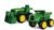 TOMY John Deere Vehicle Set – Includes Dump Truck Toy and Tractor Toy with Loader – Kids Outdoor Toys – Kids Construction and Sandbox Toys – 6 Inches – 2 Count – Ages 18 Months and Up