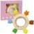Baby Teething Toys for 0-6 Months,Babies Rattle Teether Sensory Toy for Baby 6-12 Months,Ring Teether Infant Toys for Babies 0-24Months,BPA Free Babys Chew Toys Newborn Infant Toys Gifts