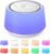 LEICEX White Noise Sound Machine | Sound Machine for Baby Rechargeable | 30 Soothing Sounds | 10 Colors Night Light | White Noise Machine for Sleep Baby Adults Portable Sound Machine for Home Travel