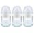 NUK Simply Natural Glass Baby Bottles, 4 oz, 3 Pack