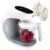 EVLA’S Baby Food Maker, Steamer, Blender, Baby Food Processor for Healthy Homemade Baby Food in Minutes, Touch Screen with 6 Reusable Food Pouches, Baby Registry Essential, White