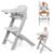 Obee Odee Full-Body Washable Baby High Chair with Soft Cushion, Adjustable for 6 Months to 220 Lb – Multifunctional and Convertible High Chairs for Babies and Toddlers -Portable and Easy Operation