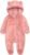 Babymine Newborn Baby Jumpsuit Hooded Fleece Rompers Long Sleeve Onesie Outwear Outfits