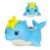 Baby Bath Thermometer, Dolphin Floating Bath Thermometer Baby for Newborns, Waterproof Bath Temperature Monitor with Hot & Cold Safety Alert, Water Temperature Monitor for Baby