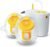 Medela Pump in Style Double Electric Breast Pump with Wearable in-Bra Collection Cups (1st Gen), Hospital-Grade Performance, Dishwasher-Safe, Includes Power Adapter & Battery Pack