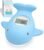 Baby Bath Tub Thermometer – Bathtub Water Thermometer with Room Temperature – Safety Floating Whale Bathtub Toy – New Upgraded Mute Flashing Alert, Gift for Mom Newborn Infant