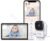 Smart Baby Monitor with App & 5″ Screen, Dual Mode (2.4 GHz WiFi Phone Access & Secure No-WiFi), Auto Motion Tracking PTZ Camera, 36H Battery, Night Vision, Cry/Temp Alerts