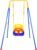 Toddler Swing Set, 3-in-1 Baby Swing for Backyard, Foldable Kids Swings Sets for 6 Months and Older, Easy to Assemble & Store (Blue)