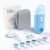 Baby Nail File Electric, 4-in-1 Battery Powered Baby Nail Trimmer Electric with Storage Case & Night Light for Newborn to Toddler, Nail Clipper/Scissor Nail Care Set for Toenails and Fingernails