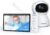 Baby Monitor with Camera and Audio, No WiFi Baby Monitor with 5″ IPS LCD Screen, 100-Hour Battery, 1000ft Long Range, 2-Way Talk, Cry and Feeding Reminder, Night Vision and 355°PTZ