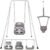 2 in 1 Toddler Swing ＆ Jumper, Swing Set for Indoor/Outdoor, Baby Jumpers and Bouncers, Easy to Assemble & Store, Suitable for Children 6 Months and Older（Black）