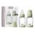 BIBS Glass Baby Bottles 2-Pack, 4 Oz. Anti-Colic System for Gas Reduction. Vented Round Silicone Nipple. Supports Infant and Newborn Breastfeeding – 120 ml (Pack of 2), Sage