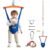 FUNLIO Baby Jumper with a Ceiling Hook for 6-24 Months, Baby Door Jumper for Indoor/Outdoor Play, Infant Jumper Doorway with Adjustable Chain, Easy to Assemble & Store (with a Ceiling Hook)