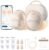 eufy Security Heated Wearable Breast Pump S1 Pro, Slim Hands-Free with Industry-Leading HeatFlow Tech, Wireless Charging Case, App-Controlled OptiRhythm, 300 mmHg Strong Suction, in-Bra Use