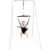 Jolly Jumper Classic (Black) with Stand – Original Baby Jumper, Indoor and Outdoor Exercise Saddle Seat, Adjustable Height, for Infants up to 28lbs