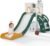 MOCUTEEN 6 in 1 Toddler Slide,Baby Playset for Indoor Outdoor Playground with Basketball Hoop,Storage and Telescope,Climbing Toys for Toddler Playground Playset