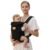 Baby Carrier Newborn to Toddler(8-30lbs), Toddler Carrier Baby Holder Carrier with Adjustable Shoulder Strap, Chest Carriers, Black