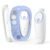 Momcozy Baby Nail File Electric, Gentle Baby Nail Trimmer Electric, Baby Nail Clipper with Night Light, 7 Grinding Head Replacement Pads, Blue