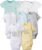 Gerber Unisex-Baby 8-pack Short Sleeve Onesies Bodysuits