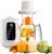 MOMYEASY Baby Food Maker, Multifunction Processor Chopper Grinder, Baby Food Steamer and Puree Blender in-One, with Bottle Warmer, Auto Cooking & Grinding with Touch Control Panel