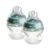 Tommee Tippee Natural Start Anti Colic 5 oz BPA Free Silicone Baby Bottles, 0+ Months, Silicone Feels Like Mother’s Skin, Slow Flow Breast-Like Nipple, Clear, Pack of 2