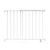 Ingenuity The Stairway 42W Series Safety Pet and Baby Gate, 28″-42″ Wide, 28″ Tall, for Stairway or Hallways – White Metal