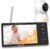 HelloBaby 5.5” HD Video Baby Monitor with 1080P Camera | No WiFi, Hack-Proof Security & 1000ft Range | Remote Pan, Tilt, Zoom, Night Vision, Night Light | 4000mAh Battery