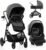 Evenflo Pivot NXT Travel System with LiteMax NXT Infant Car Seat (Silverado Gray)