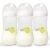 Avima Baby 12 oz Anti Colic Baby Bottles for Breastfed Babies – Fast Flow Nipples, Wide Neck Bottle, BPA Free – 9-12 Months, Stage 3 (Set of 3)