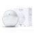 Elvie Curve – Manual Wearable Breast Pump – Hands-Free, Kick-Proof, Portable Silicone Pump that Can Be Worn in-Bra for Gentle, Natural Milk Expression – Breast Feeding Essentials