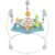 BABY JOY Baby Activity Center, Baby Jumpers and Bouncers with Music, 360° Rotating Seat, 3 Adjustable Heights, Montessori-Inspired Activity Center for Baby 7-15 Months (Baby Blue)