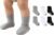 INOGIH 6 Pairs Toddler Baby Non Slip Socks with Grippers Anti Skid Socks for 1-3 Years Kids