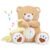 BEREST Baby Sleep Soother Bear, Mom’s Heartbeat & Lullabies White Noise Machine, Nursery Decor Night Light Projector, Toddler Crib Sleeping Aid, Newborns Shower Gifts Portable Teddy