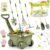 Dreamon Kids Gardening Tools & Bug Catcher Kit, 2-in-1 Outdoor Toys with Wheelbarrow and Bug House, STEM Educational Toys for 3 Year Old, Birthday Gifts Outdoor Gifts for Kids 3-5, Green