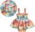 Mubineo Baby Girl Summer Clothes Floral Romper Dress Infant Sleeveless Rompers Skirt One Piece Boho Sun Dress Outfits