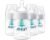 Philips Avent Anti-Colic Bottle with AirFree Vent, 4oz, with Flow 1 Nipples, 0m+, 4pk, Clear, SCY701/04