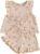 BemeyourBBs Summer Toddler Girl Clothes Baby Girl Ruffle Sleeveless Shirt and Bloomers Shorts Set Cute Outfits