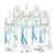 Dr. Brown’s Natural Flow Anti-Colic Options+ Narrow Baby Bottle Gift Set with Advantage Pacifier & Bottle Travel Caps, 0m+