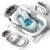 AVIDOR Baby Bathtub,Collapsible Bathtub for Newborn to Toddler,Durable Essential Infant Bath Tub,Portable Travel Baby Tub with Soft Bath Net,No-Slip Feet and Dinosaur Shaped (Grey)