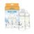 Dr. Brown’s Anti-Colic Options + Wide-Neck Baby Bottle Designer Edition Dino Decos, 9oz/270mL, Level 1 Slow Flow Nipple, BPA-Free, 0m+, 2-Pack