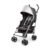 3Dlite ST Convenience Stroller, Black & Gray – Lightweight Stroller with Steel Frame, Large Seat Area, Multi-Position Recline, Large Storage Basket – Infant Stroller for Travel and More