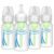 Dr. Brown’s Natural Flow Anti-Colic Options+ Narrow Baby Bottle, 4 oz/120 mL, with Level 1 Slow Flow Nipple, 0m+, 4 Pack