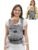 GROWNSY Baby Carrier Newborn to Toddler, Lightweight Ergonomic 7-44 lbs Newborn Carrier with Head Support, Easy to Wear Hands Free Infant Carrier for 0-36 Months, Houndstooth
