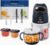Baby Food Maker, 10-in-1 Baby Food Processor Set with 2 Glass Bowls (600ml+300ml), Baby Food Blender for Baby Puree, Fruit, Meat, Vegatable, Baby Food Storage Containers, Baby Essentials