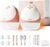 Heated Wearable Breast Pump Hands-Free, Portable Electric Breastfeeding Pump, 4 Modes & 9 Levels, Innovated Heating Tech with Strong Battery & Hospital-Grade Suction, 19/21/24mm Flange Inserts