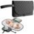 Portable Changing Pad for Baby Travel Use, Compact Diaper Change Mat for On The Go Parents, Easy to Carry Design – Black