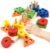 Montessori Toys for 1 2 3 Year Old Girls Boys, Wooden Sensory Toys for 1-3 Year Old Birthday Gifts, Education Toddler Puzzles Toddler Easter Basket Stuffers Learning Toy Activities Puzzles Ages 1-3