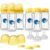 Multipurpose Anti-Colic Glass Baby Bottles with Slow Flow and Natural Flow Nipples, Breast Milk Collection and Storage Bottles, Wide-Neck Breast Pumps Compatible, 6-Pack (8oz)