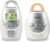 VTech Communications DM221 Audio Baby Monitor with up to 1,000 ft of Range, Vibrating Sound-Alert, Talk Back Intercom & Night Light Loop, White/Silver
