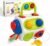 Busy Cube for Toddlers 1 Years Old, Montessori Toys for 1 Year Old – Ideal Gifts for 1 Year Old Boys Girls – Airplane Plane Car Travel Toys for 6 to 18 Months Toddlers Educational Learning Toys